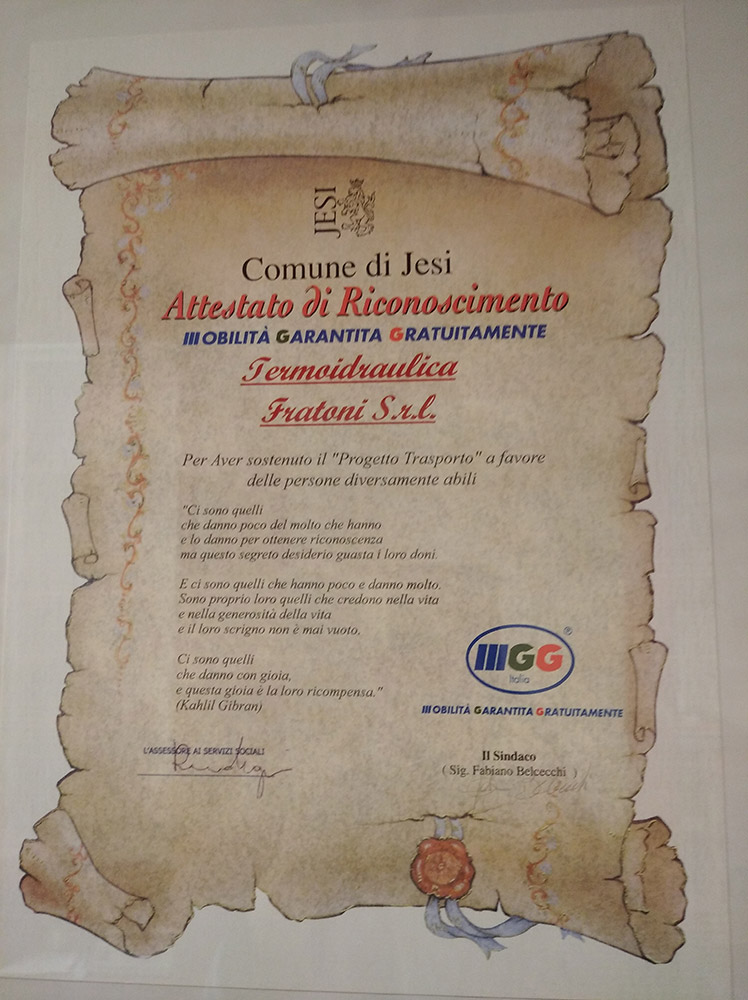 termoidraulica fratoni azienda